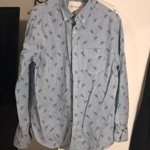Slightly used button down